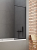 NEW TRENDY Parawan nawannowy ruchomy NEW SOLEO BLACK 60x140 P-0087
